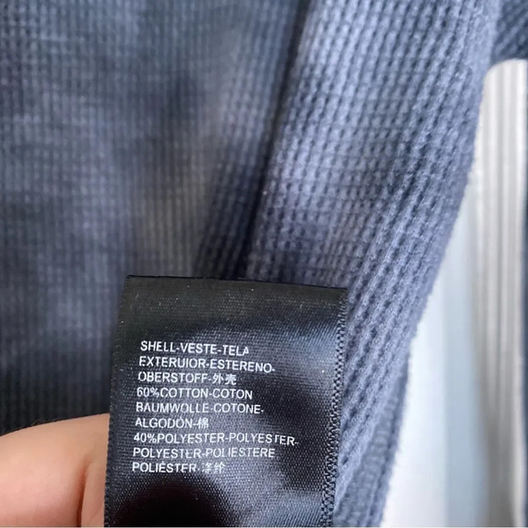 ANTHROPOLOGIE Maeve Ainsley Cowl Neck Tie Dye Thermal Top Size Extra Small - Picture 5 of 5